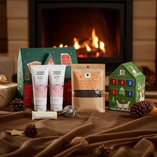 Therme Cadeauset Mindful Blossom Douche, Feestelijke thee