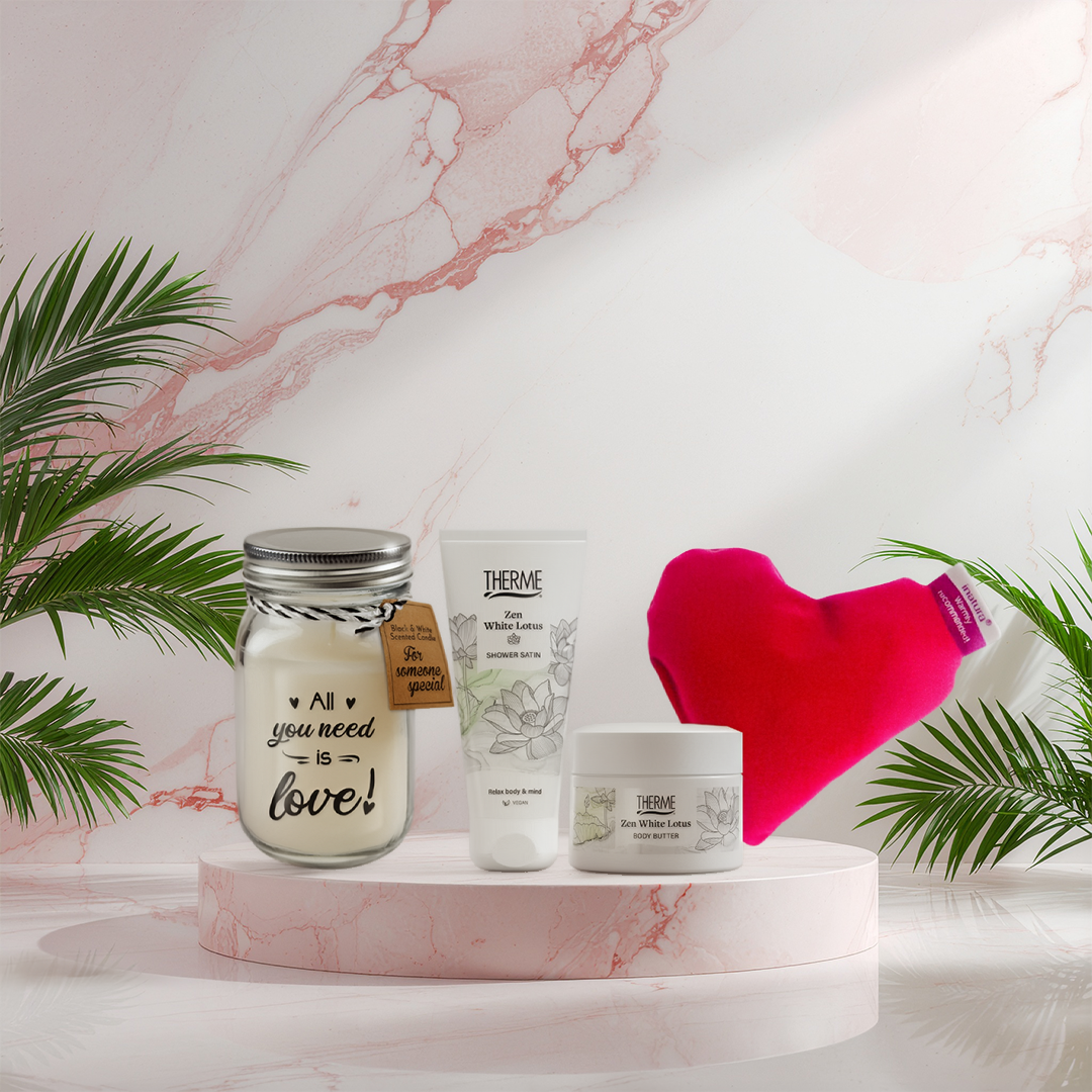 Therme Cadeauset Zen White Lotus All You Need Is Love
