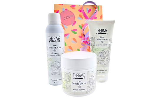 Therme Cadeauset Zen White Lotus Douche, Body & Scrub