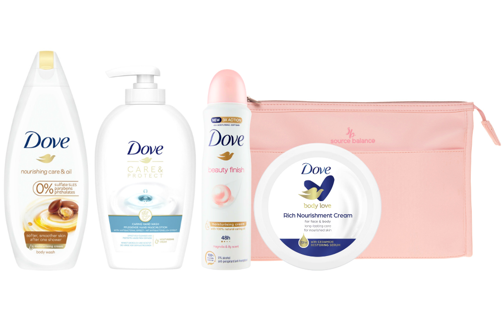 Dove Cadeauset Douche, Zeep & Body