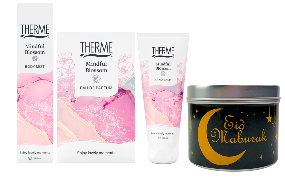 Therme Cadeauset Ramadan Suikerfeest Mindful Blossom Perfum & Hand Balm