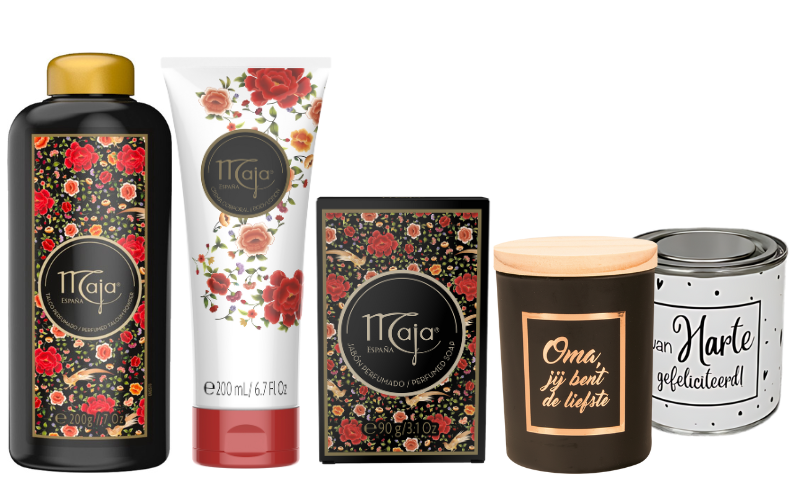 Maja Cadeauset Oma Gefeliciteerd
