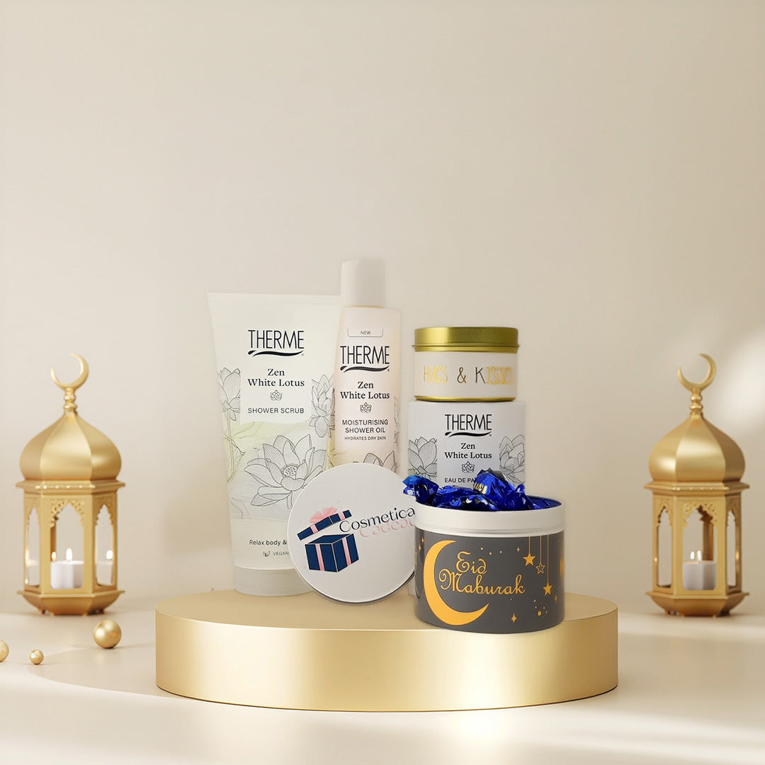 Therme Cadeauset Ramadan Suikerfeest Zen White Lotus Parfum & Shower Oil & Scrub