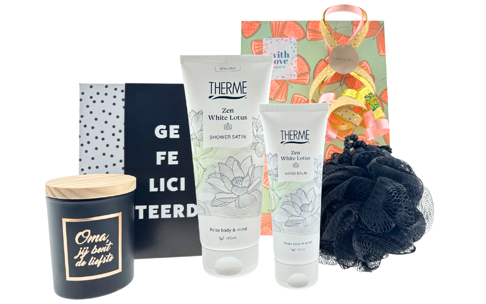 Therme Cadeauset Zen White Lotus Oma Gefeliciteerd