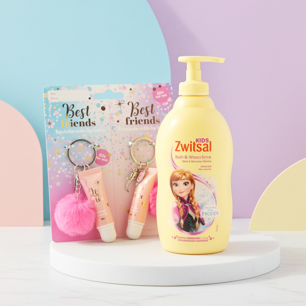 Zwitsal Girls Cadeauset Best Friends Lip Balm