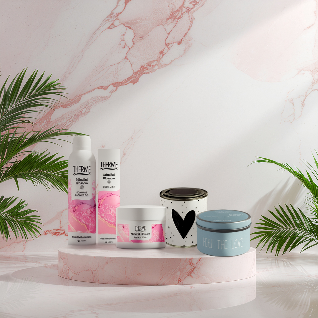 Therme Cadeauset Mindful Blossom Feel The Love
