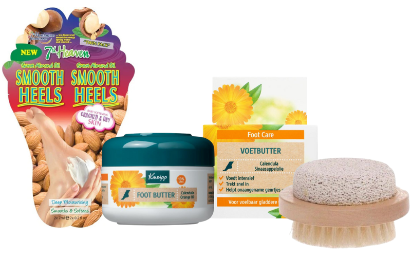 Kneipp Voetverzorging Cadeauset – Masker, Voetbutter & Puimsteen voor Zachte, Verzorgde Voeten