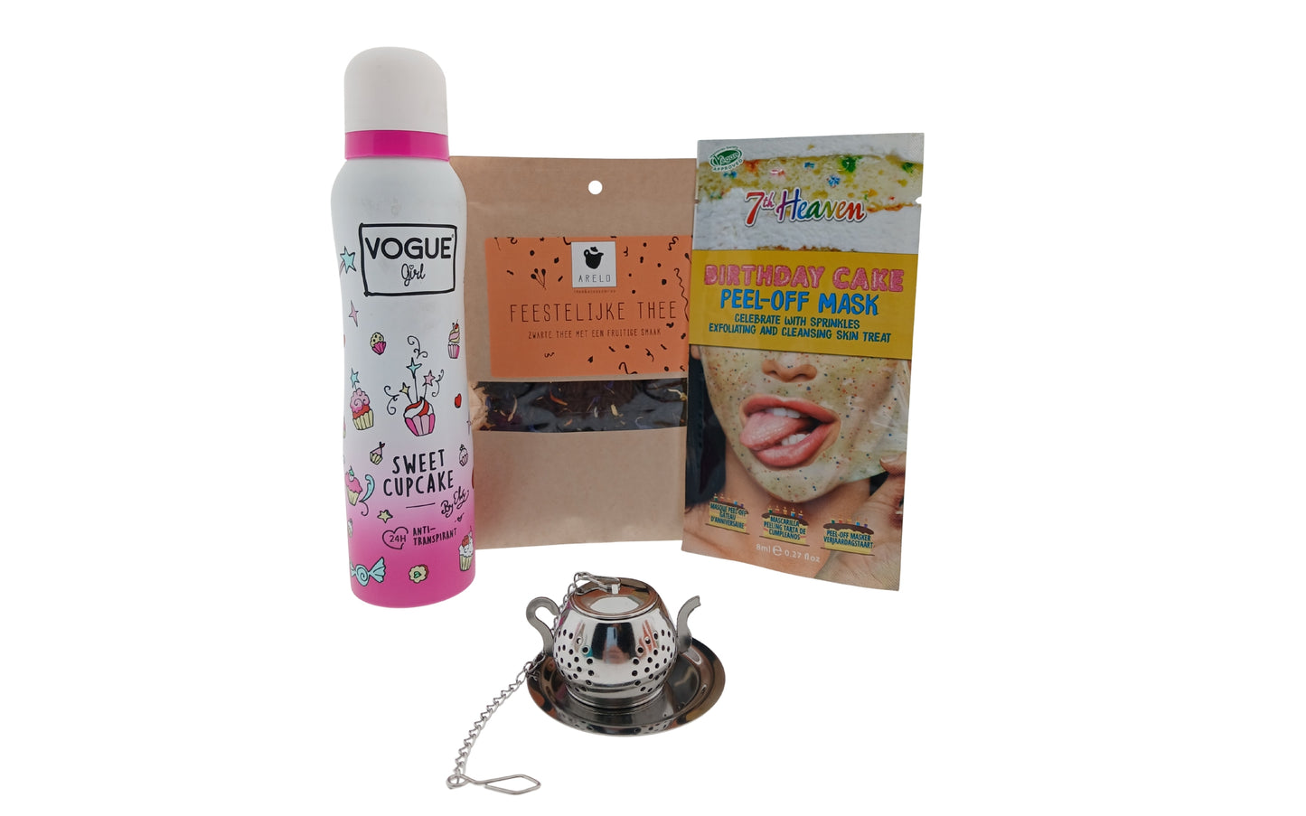 Vogue Cadeauset Birthday met Thee - Masker & Deo