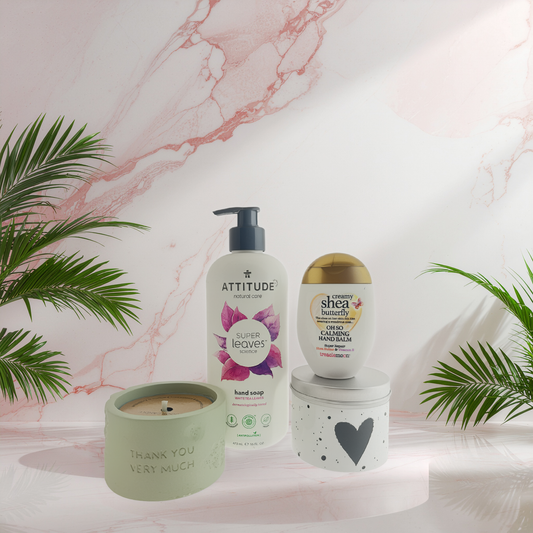 Attitude Cadeauset Bedankt met Luxe Kaars