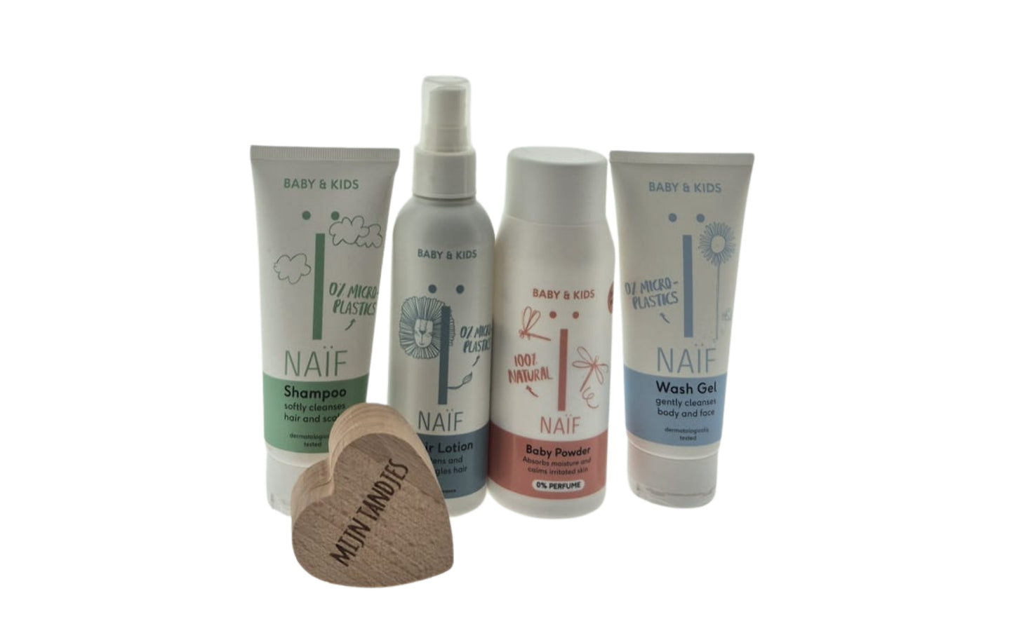 Naif Baby Cadeauset Verzorging & Bewaardoosje voor tanden