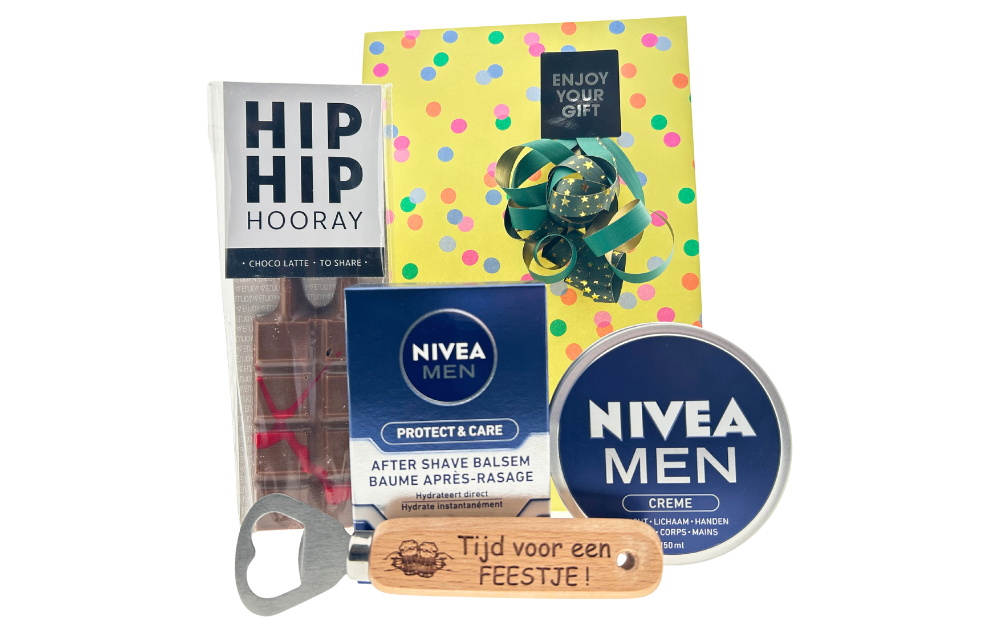 Nivea Cadeauset Men Feest Flesopener
