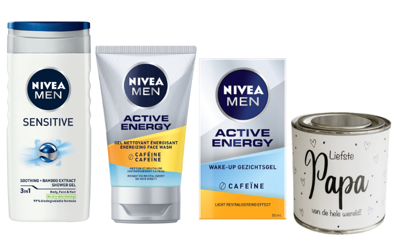 Nivea Cadeauset Papa Active Energy