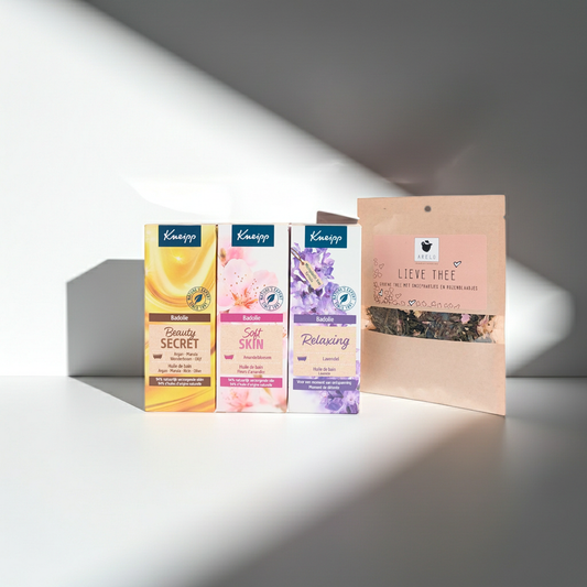 Kneipp Cadeauset Bad Olie Beauty Secret & Lieve thee
