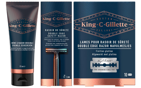 Gillette Cadeauset King Double Edge