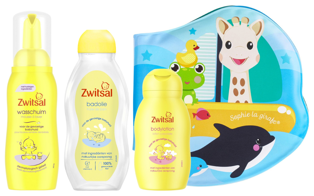 Zwitsal Cadeauset Bad, Body & Sophie de Giraf Boekje