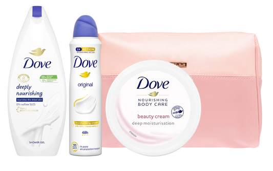 Dove Cadeauset Douche, Deo & Body