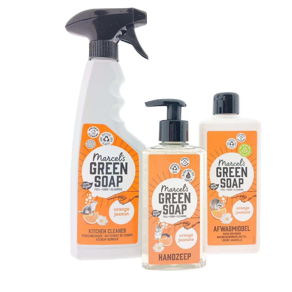 Green Soap Cadeauset New Home Orange Jasmin Compleet