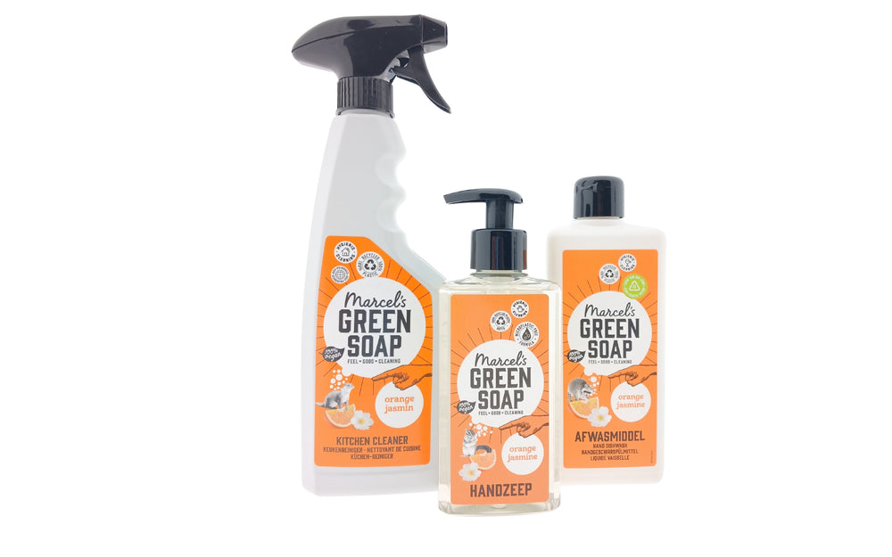 Green Soap Cadeauset New Home Orange Jasmin Compleet