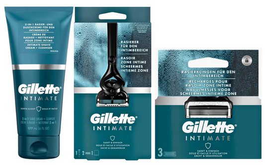 Gillette Cadeauset Scheerset Intimate