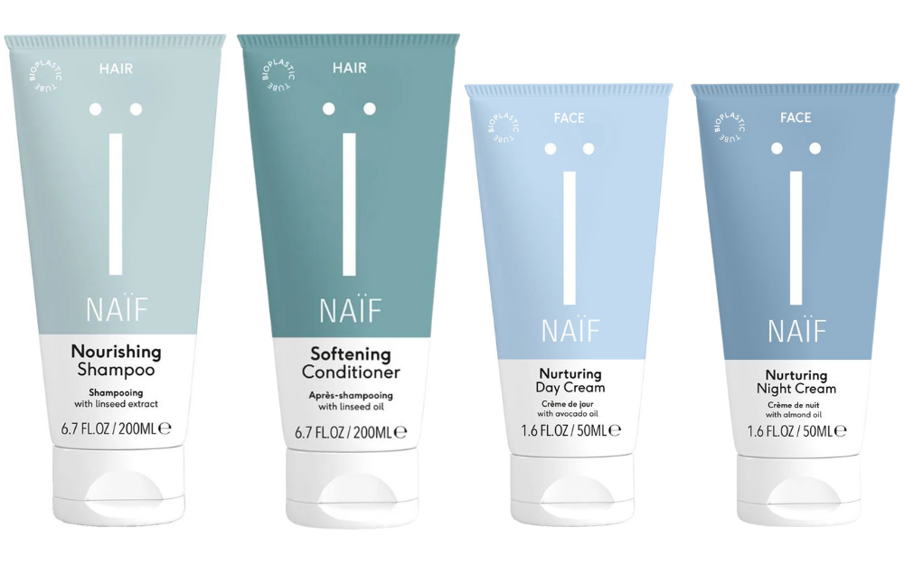 Naif Cadeauset Self Care Compleet Face & Hair
