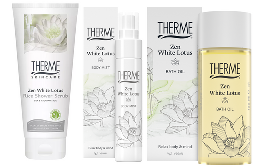 Therme Cadeauset Zen White Lotus Bad