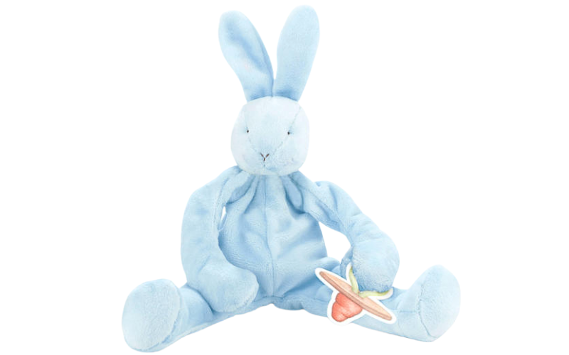 Bunnies By The Bay Speenknuffel Konijn Blauw