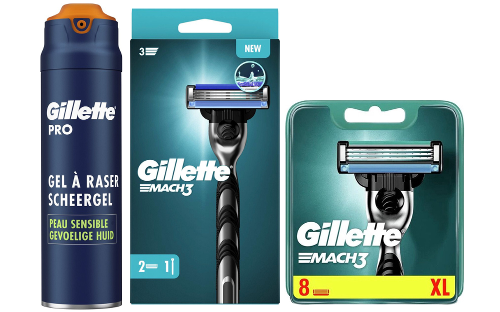 Gillette Cadeauset Scheerset Mach3