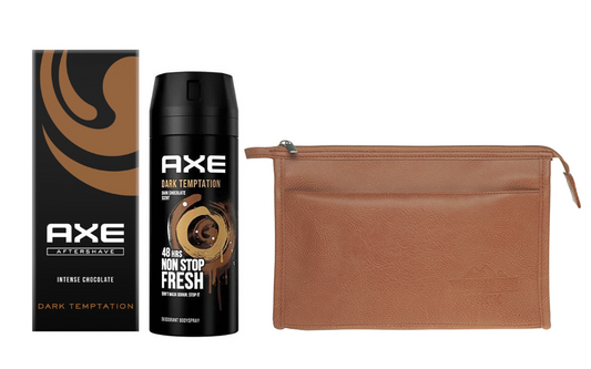 Axe Cadeauset Dark Temptation & Toilettas