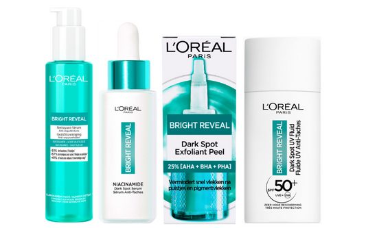 L'Oreal Cadeauset Bright Reveal Niacinamide Sun