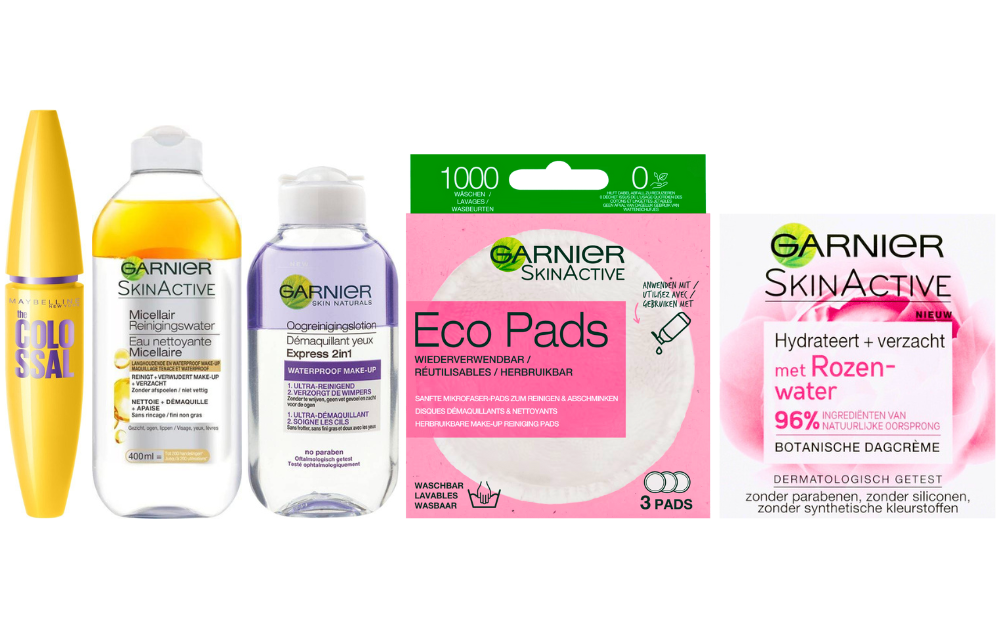 Garnier Cadeauset Skin Care & Maybelline