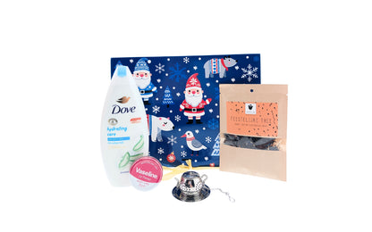 Dove Cadeauset Douche, Vaseline Lip - Feestelijke Thee