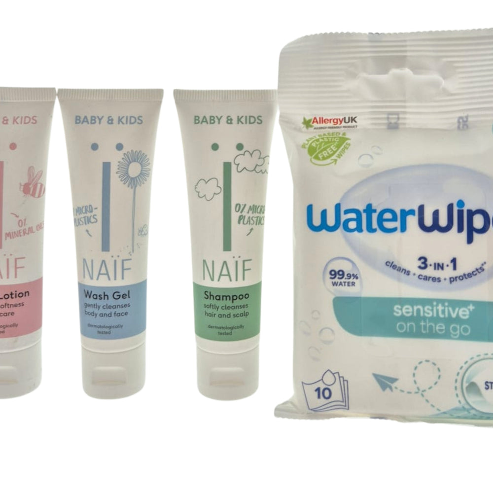 Naif Cadeauset Baby Reisset met Billendoekjes