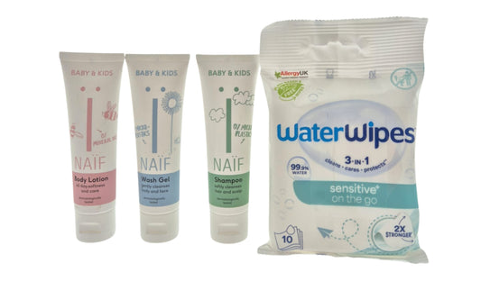 Naif Cadeauset Baby Reisset met Billendoekjes