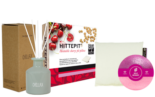 Treets Cadeauset Chillax Hittepit & Geurstokjes