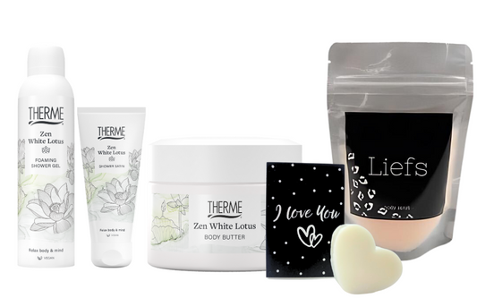 Therme Cadeauset Zen White Lotus Douche & Body Valentijn