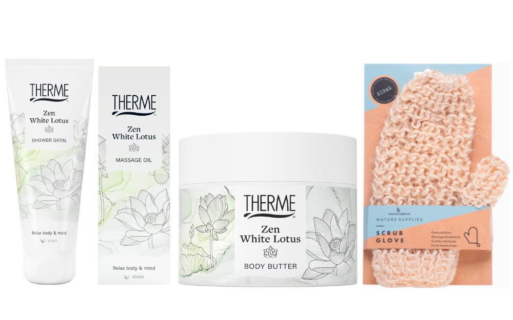 Therme Cadeauset Zen White Lotus Bad & Body