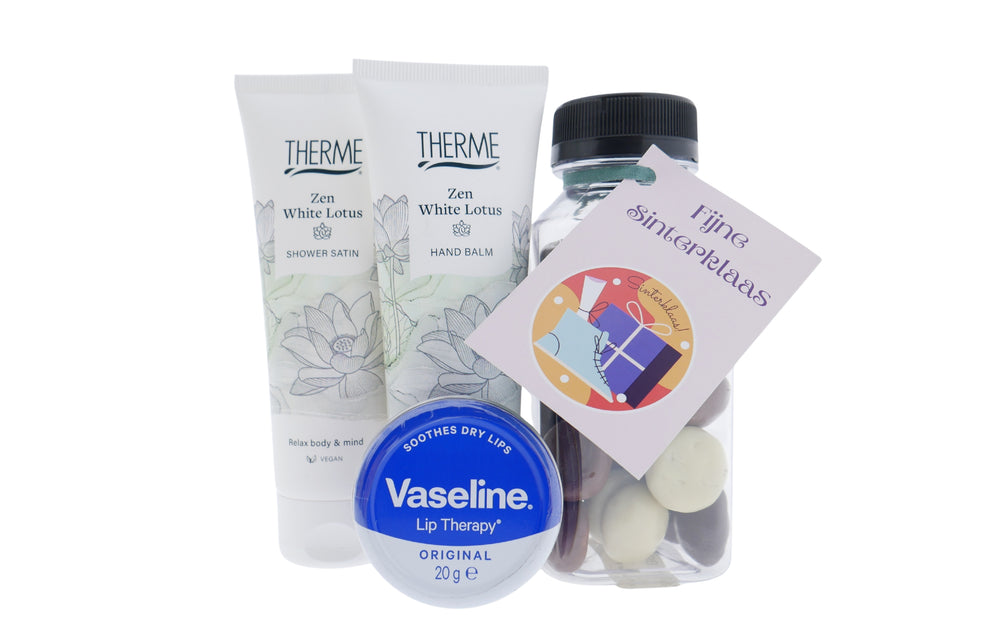 Therme Cadeauset Zen White lotus & Vaseline - Kruidnoten - Sinterklaas