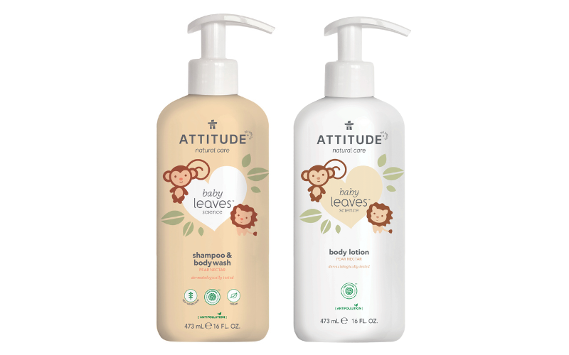 Attitude Cadeauset Baby Pear Bad & Body