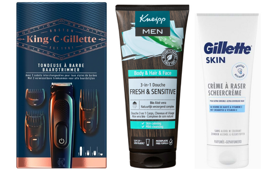 Kneipp Cadeauset Men Gillette Baard & Sensitive