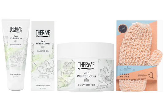 Therme Cadeauset Zen White Lotus Bad & Body