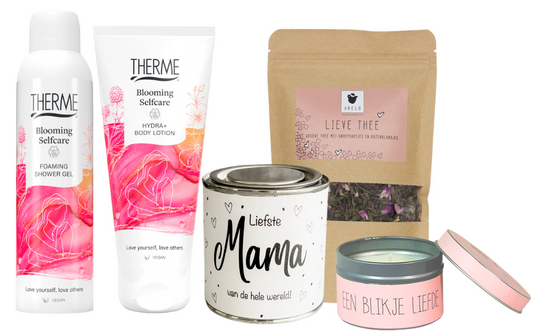 Therme Cadeauset Blooming Self Care Douche, Body & Thee Mama