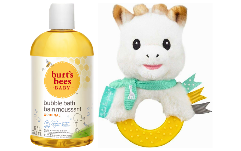 Burt's Bees Cadeauset Baby Bees & Sophie de Giraf