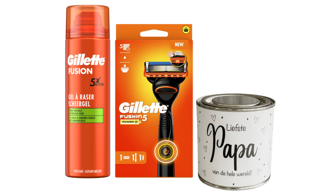 Gillette Cadeauset Papa Fushion5