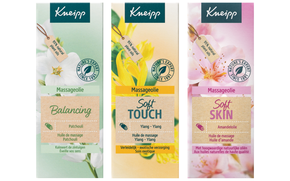 Kneipp Cadeauset Massageolie Soft Balance