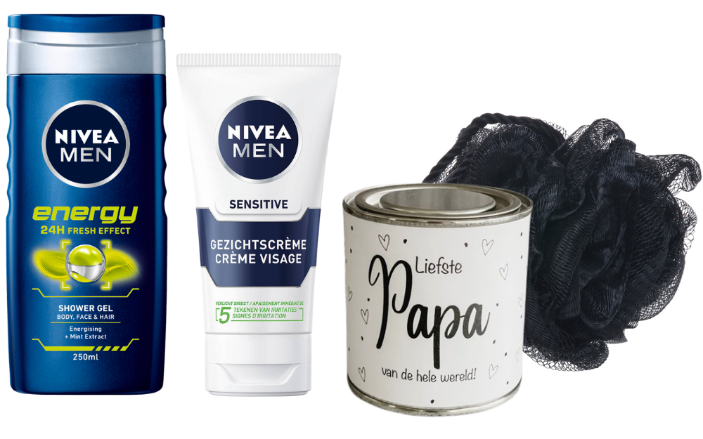 Nivea Cadeauset Papa Sensitive