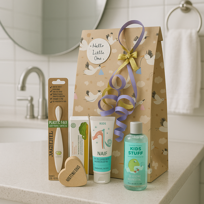 Naif Kids Combinatie Cadeauset Bad & Mondverzorging
