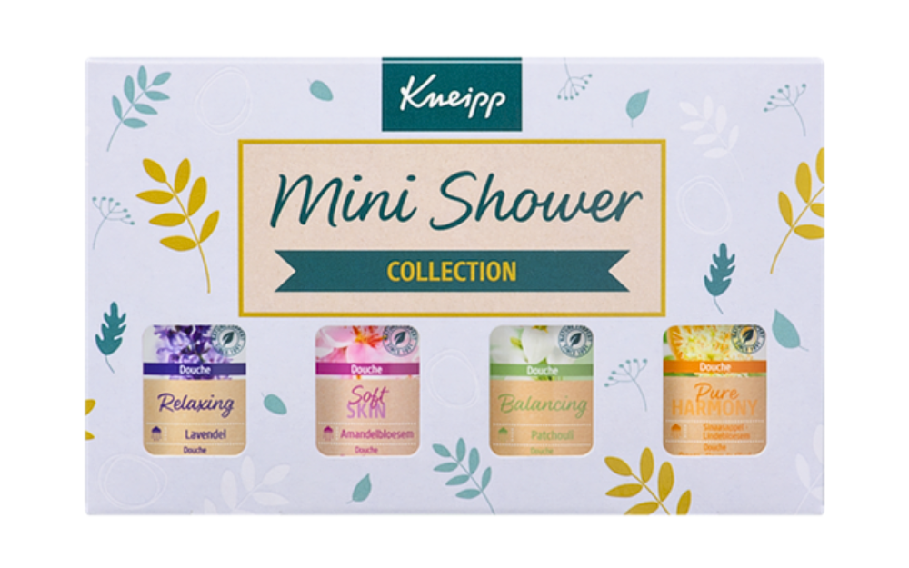 Kneipp Cadeauset Douche Mini Collection 4x30ml