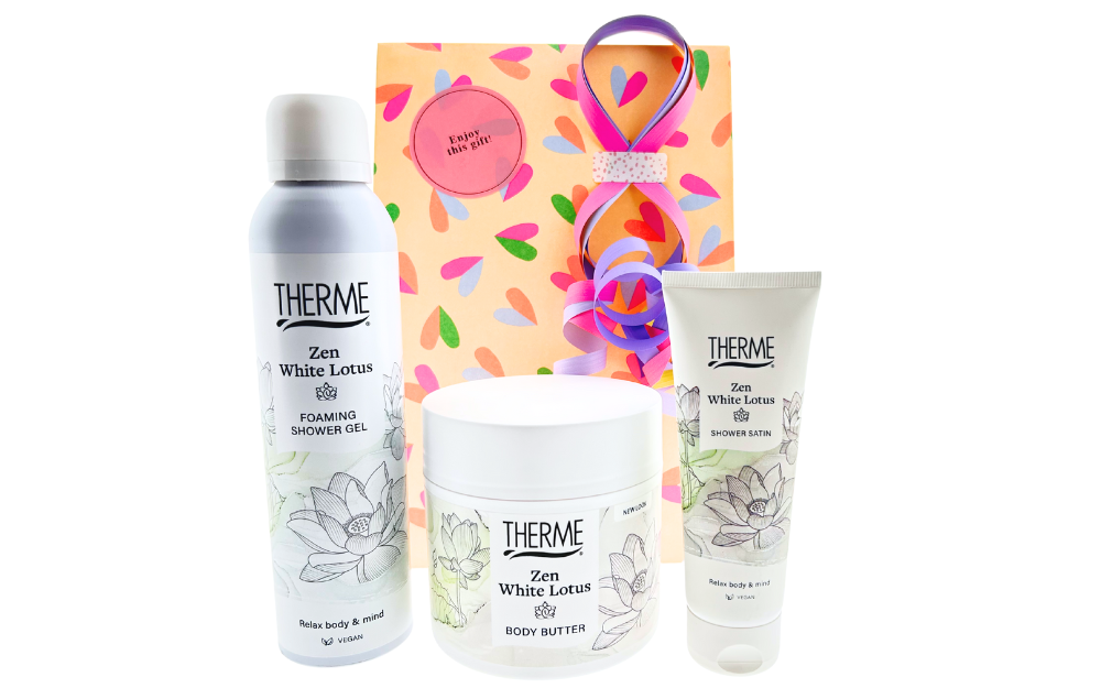 Therme Gift Set Zen White Lotus Shower &amp; Body