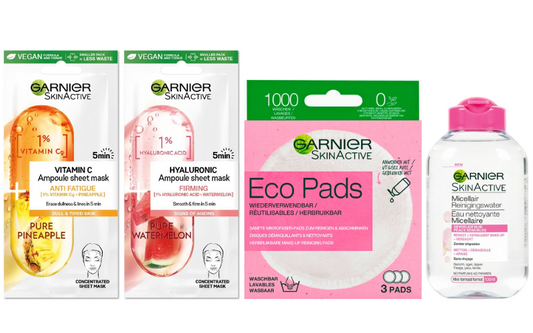 Garnier Cadeauset Skin Care & Reiniging