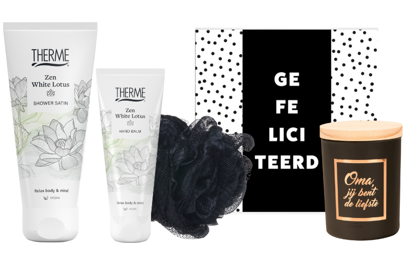 Therme Cadeauset Zen White Lotus Oma Gefeliciteerd